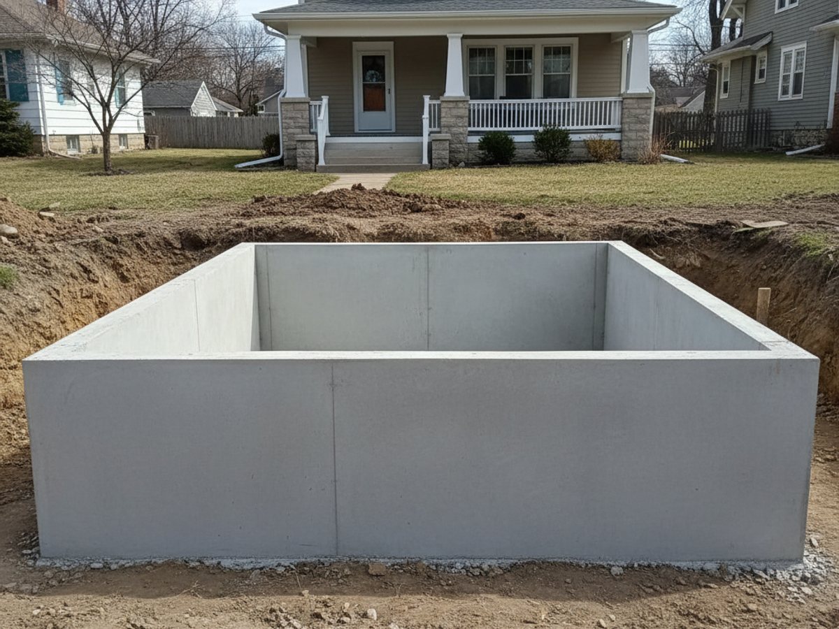 Concrete Patios completed by Heritage Concrete Solutions in Mishawaka, IN