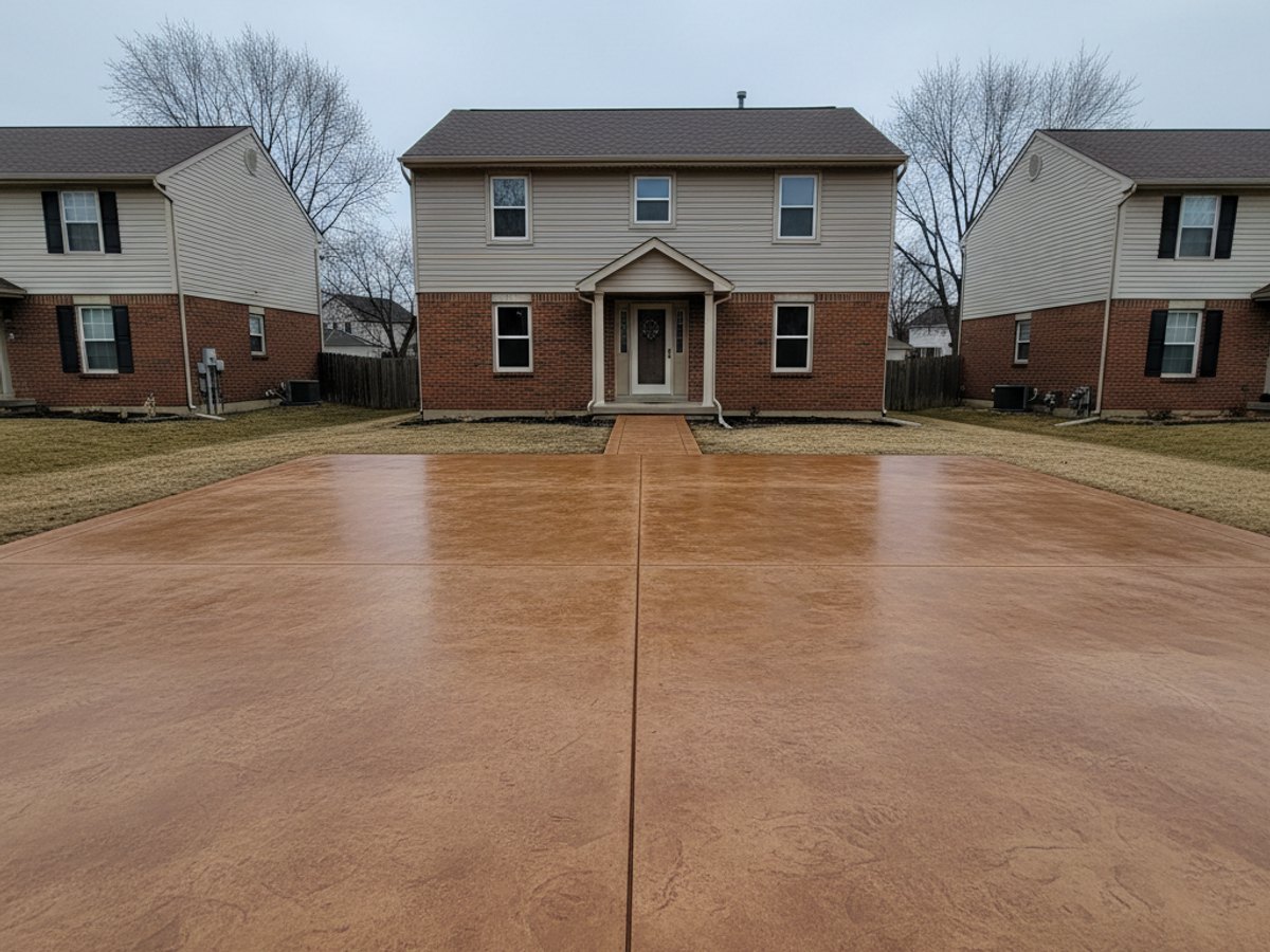 Sunken Concrete Leveling completed by Heritage Concrete Solutions in Niles, IN