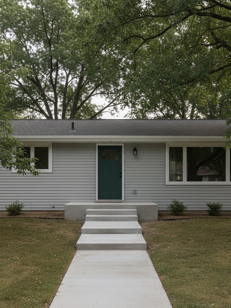 Concrete Steps & Porches completed by Heritage Concrete Solutions in Warsaw, IN